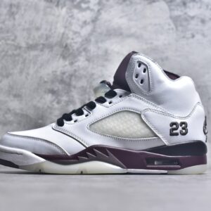 A Ma Maniére x Air Jordan AJ5 “Burgundy Crush”    （White wine red）