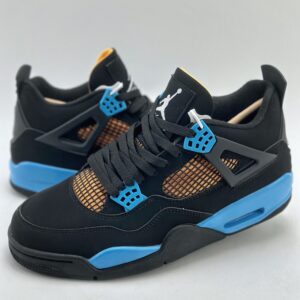 Air Jordan 4 Retro Black and Blue