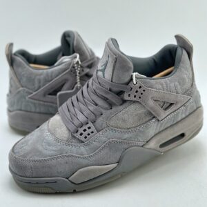 Air Jordan 4 Retro x KAWS Grey Suede