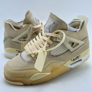 Air Jordan 4 Retro x OFF-WHITE "Sail"