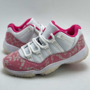 Air Jordan 11 Low pink snakeskin