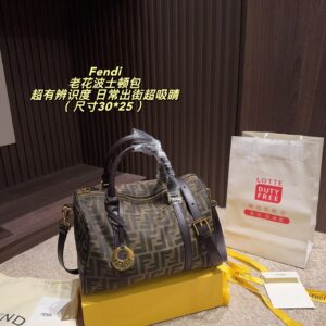 Fendi classic Zucca monogram Boston bag - 3 Colors