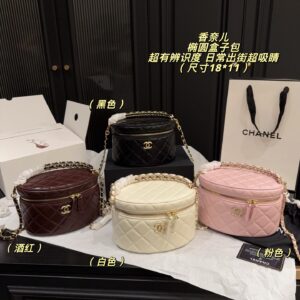 Chanel Oval Box Bag / Oval Camera Case – 4 Colors