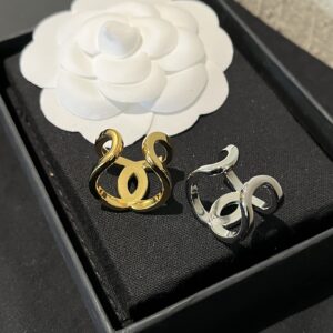 CHANEL Titanium Steel Ring #J156