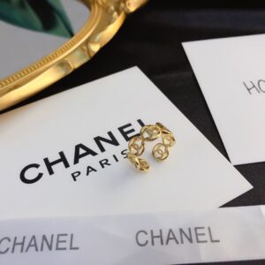 CHANEL Titanium Steel Ring #J027