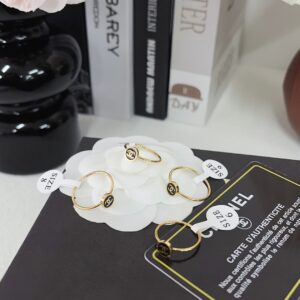 CHANEL Titanium Steel Ring #J100