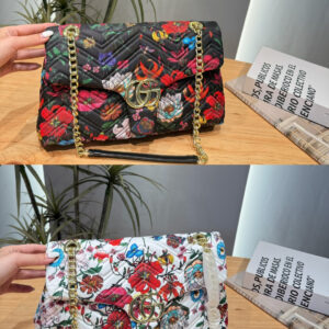 Gucci Marmont Floral Chain Bag #850676 - 2 Colors