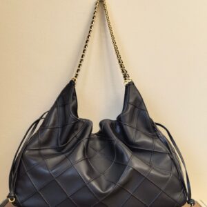 Tory Burch Fleming Distressed Large Tote - Matte/Glossy