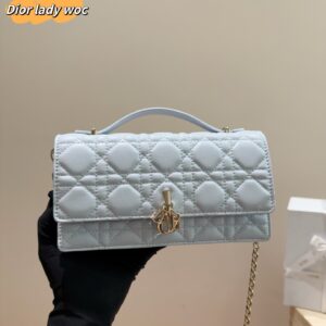 Dior Lady WOC Crossbody Bag - Bow/Classic