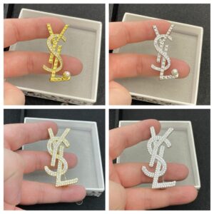 Saint Laurent Brooch