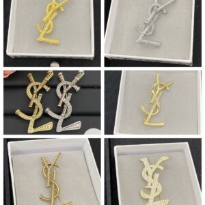 Saint Laurent Brooch