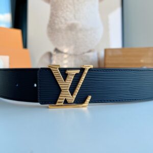 Louis Vuitton Belt - Gold/Silver/Black Buckle
