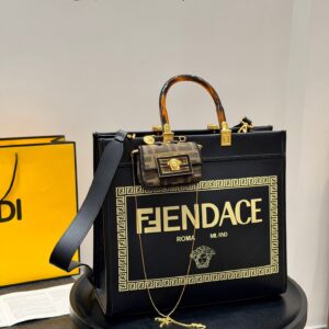 Fendi x Versace Tote Bag